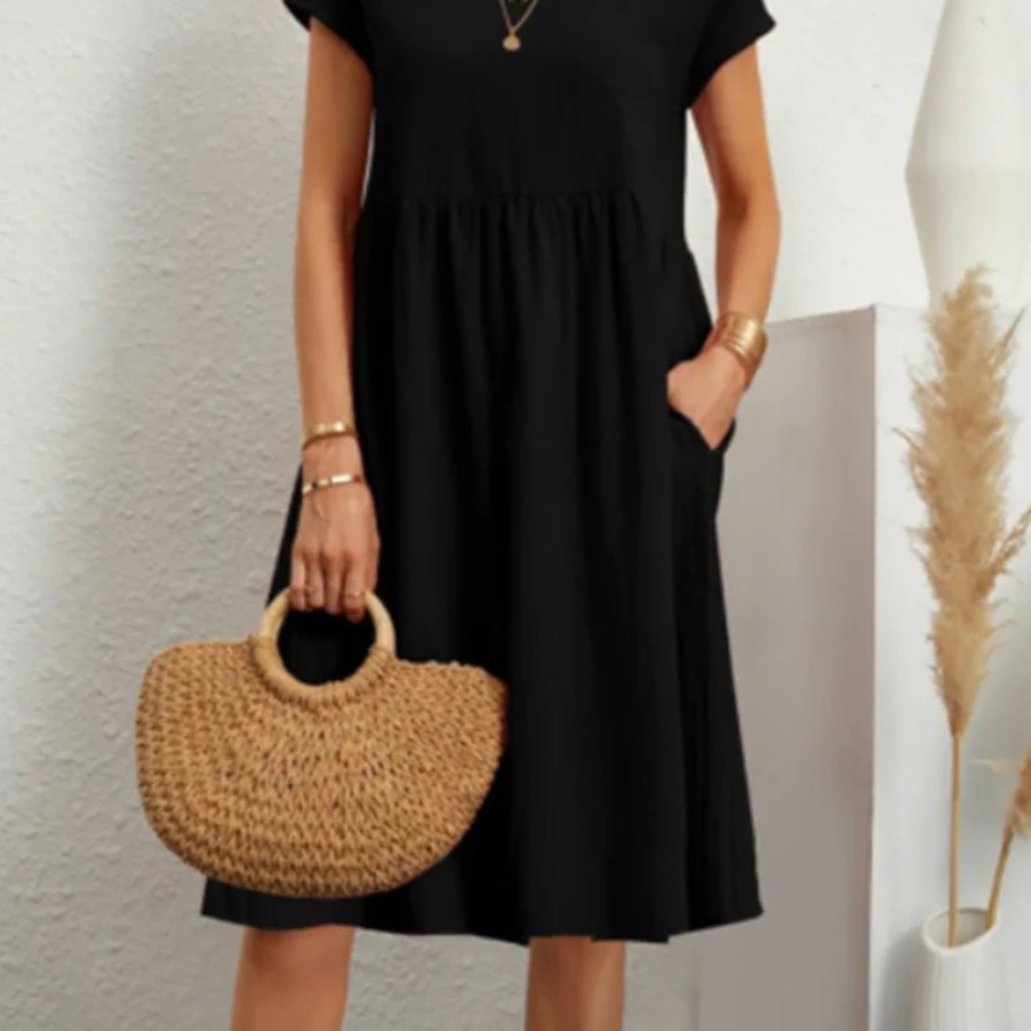 Roxanna Short Sleeve Dress