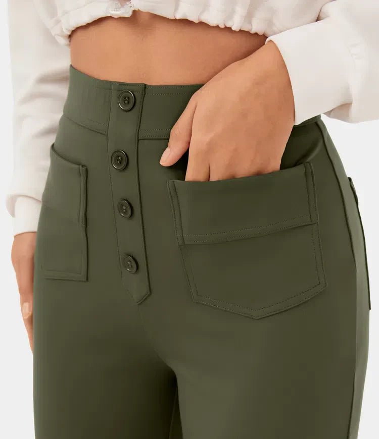 Vanessa High Waist Casual Pants