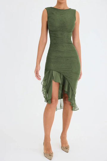 Kristina Ruffle Dress