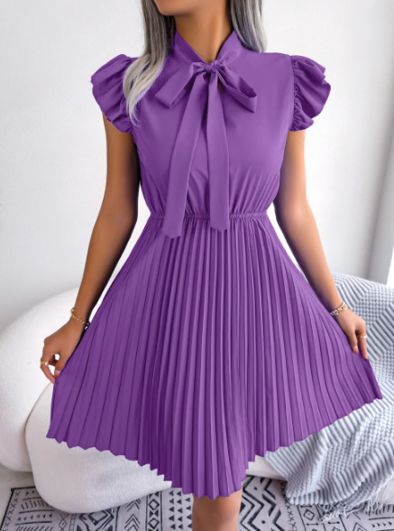 Margot Pleated Dress