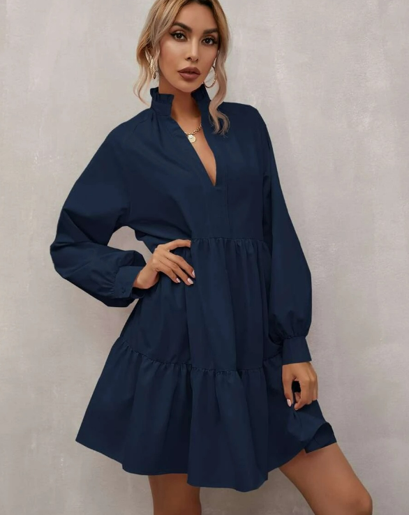 Kathryn Long Sleeve Mini Dress