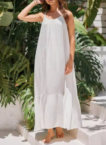 Renz Linen Beach Dress