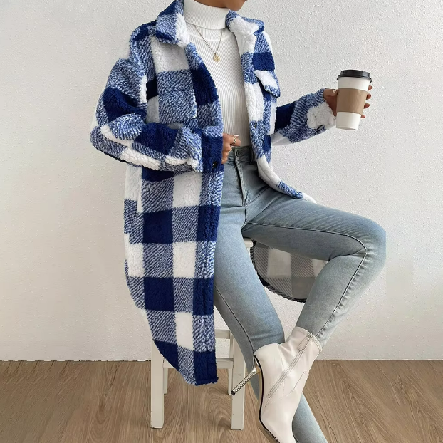 Nikki Checkered Coat